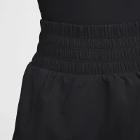 Nike One жіноча Dri-FIT Ultra З високою талією Brief-Lined шорти колір чорний