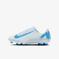 Nike Jr. Mercurial Vapor 16 Club Little/Big дитячі MG Low-Top футбольні бутси блакитний