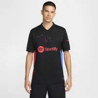 FC Barcelona 2024/25 Stadium Away чоловічі Nike Dri-FIT Soccer Replica Jersey колір чорний