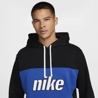 Nike Sportswear мужские Pullover Толстовка с капюшоном цвет черный