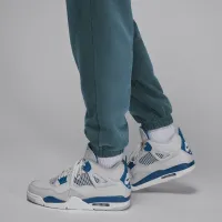 Nike Jordan Flight Fleece мужские Pants цвет зеленый