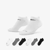 Nike Everyday Plus Cushioned тренировочные No-Show носки (6 пары) многоцветный