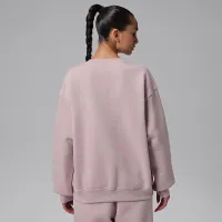 Nike Jordan Brooklyn Fleece женская Crew-Neck свитшот Pink