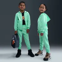 Nike Full-Zip Club набор Little Kids 2-Piece Толстовка с капюшоном набор цвет зеленый