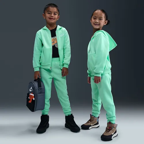 Nike Full-Zip Club набор Little Kids 2-Piece Толстовка с капюшоном набор цвет зеленый
