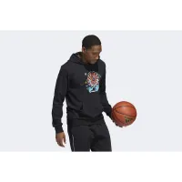 Кофта/футболка adidas Trae Толстовка з капюшоном HF4528 - Чорна