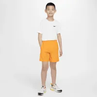 Nike Multi Big дитячі Woven тренувальні шорти Orange
