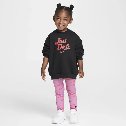 Nike New Impressions Toddler Crew and лосіни комплект Pink