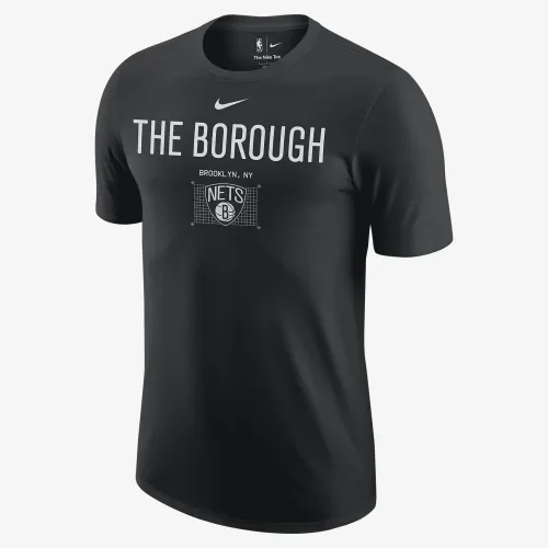Brooklyn Nets мужские Nike NBA футболка цвет черный
