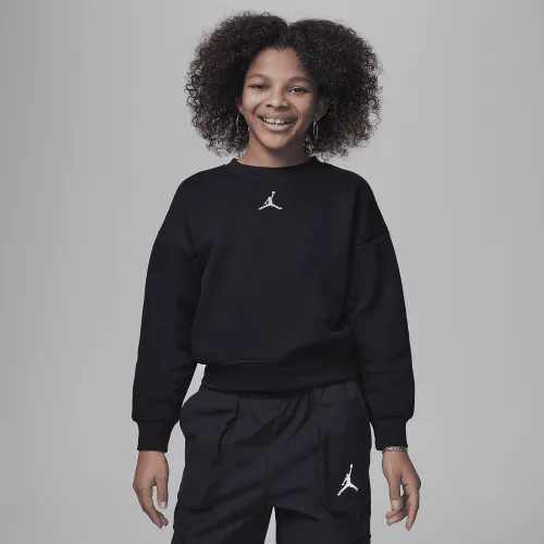 Nike Jordan Icon Play Big детские оверсайз Crew цвет черный