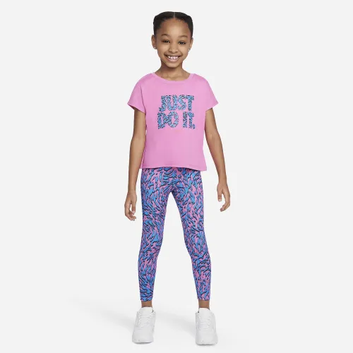 Nike Dri-FIT Little детские 2-Piece лосины набор Pink