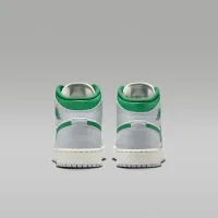 Nike Air Jordan 1 Mid Big детские Кроссовки цвет белый