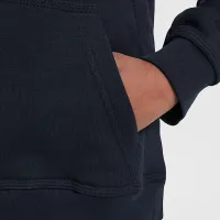 Nike Big детские Cheer Pullover Толстовка с капюшоном цвет черный