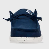 Кросівки Hey Dude Wally Canvas 40700-410 - Синій
