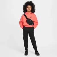 Nike Sportswear Tech Fleece Girls' оверсайз Толстовка с капюшоном Orange