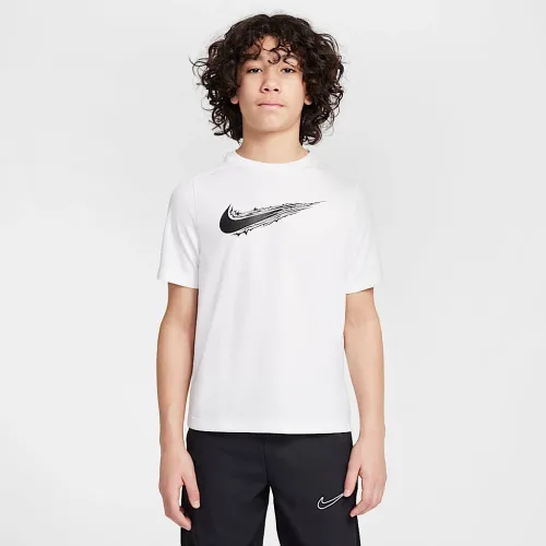Nike Multi Big дитячі (для хлопчиків) Dri-FIT Short-Sleeve Top колір білий