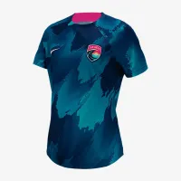 San Diego Wave FC женская Nike NWSL Pre-Match Top синий