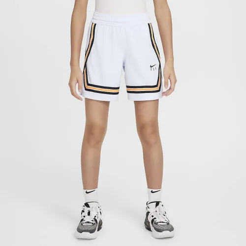 Nike Fly Crossover Big детские (Girls') баскетбольные шорты цвет серый