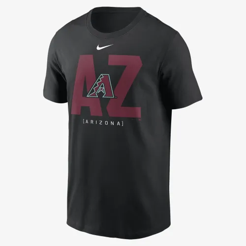Arizona Diamondbacks Team Scoreboard чоловічі Nike MLB футболка колір чорний