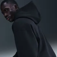 Nike Kobe мужские Fleece Толстовка с капюшоном цвет черный