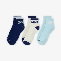 Nike Everyday Plus Ankle носки (3 пары) многоцветный