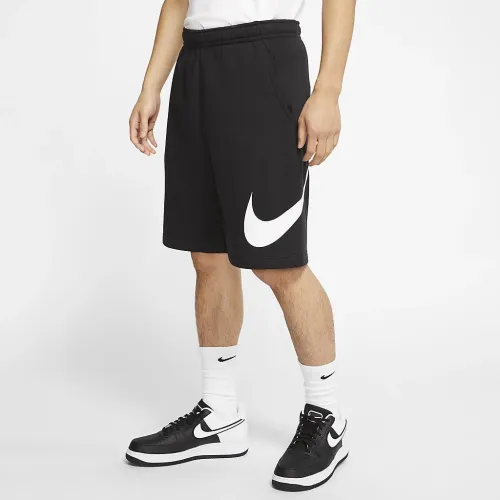 Nike Sportswear Club мужские Graphic шорты цвет черный
