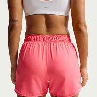 Nike Tempo женская Dri-FIT Mid-Rise Brief-Lined Running шорты Pink