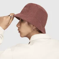 Nike Apex Corduroy Bucket Hat цвет коричневый