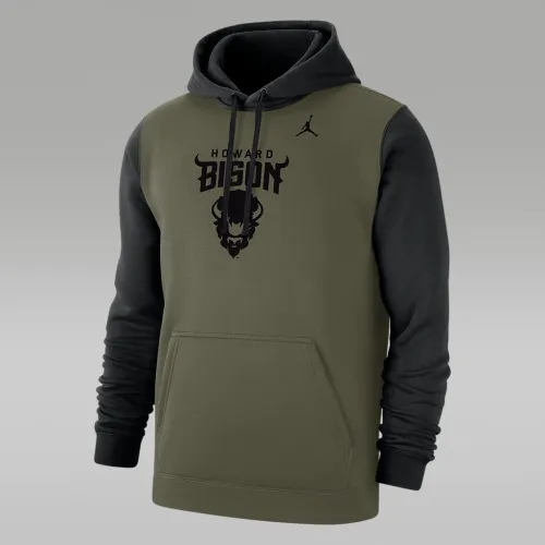 Nike Howard Olive Pack мужские Jordan College Толстовка с капюшоном цвет коричневый