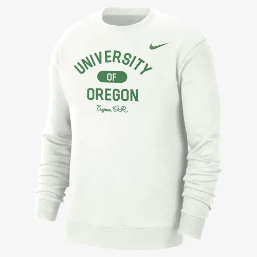 Oregon чоловічі Nike College Crew-Neck Top колір білий