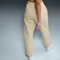 Nike Sportswear Phoenix Fleece женская С высокой Талией оверсайз Sweatpants цвет коричневый