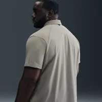 Nike 24.7 PerfectStretch мужские Dri-FIT Short-Sleeve Button-Down Top цвет зеленый