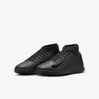 Nike Jr. Mercurial Superfly 10 Club Little/Big детские IC High-Top Soccer Кроссовки цвет черный