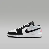 Nike Air Jordan 1 Low SE Big детские Кроссовки цвет белый