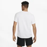 Nike Miler чоловічі Dri-FIT UV Short-Sleeve Running Top колір білий