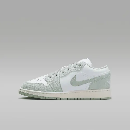 Nike Air Jordan 1 Low SE Big дитячі Кросівки колір білий