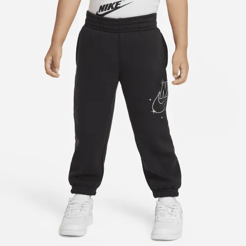 Nike Sportswear Shine Fleece Pants Toddler Pants колір чорний