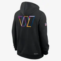 Washington Commanders Crucial Catch Sideline чоловічі Nike Dri-FIT NFL Pullover Толстовка з капюшоном колір чорний