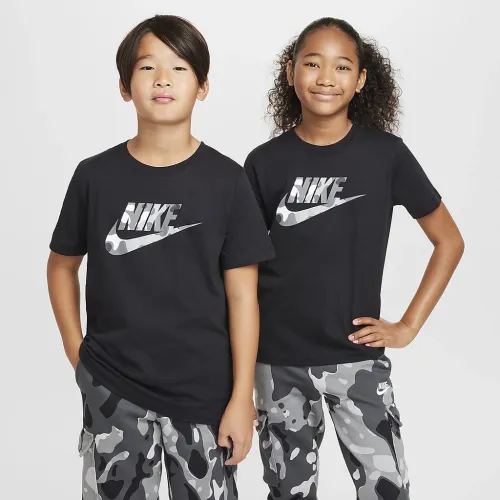 Nike Sportswear Big дитячі футболка колір чорний