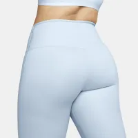 Nike Go женская Firm-Support С высокой Талией 7/8 лосины с карманамисиний