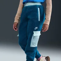 Nike Sportswear Club Fleece Big детские Cargo Pants синий