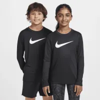 Nike Legend Big детские Dri-FIT Long-Sleeve футболка цвет черный