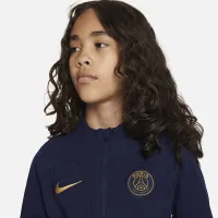 Paris Saint-Germain Academy Pro Home Big дитячі Nike Soccer Knit Graphic Куртка блакитний