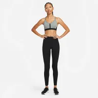 Nike Indy женская Light-Support Padded V-Neck Sports Bra цвет серый
