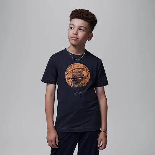 Nike Jordan Big детские Game of Flight футболка цвет черный