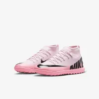 Nike Jr. Mercurial Superfly 9 Club Little/Big дитячі TF High-Top Soccer Кросівки Pink