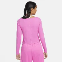 Nike Air женская Long-Sleeve Top цвет красный