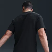 Nike Primary чоловічі Dri-FIT Short-Sleeve Versatile Top колір чорний