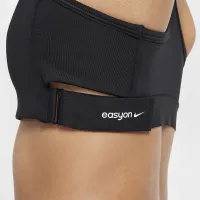 Nike Swoosh EasyOn Big детские (Girls') Sports Bra цвет черный