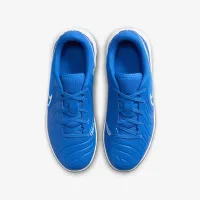 Nike Jr. Tiempo Legend 10 Club Little/Big детские Indoor/Court Low-Top Soccer Кроссовки синий